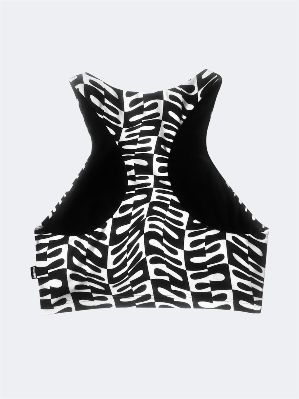 Womens Racerback Top Distorted
