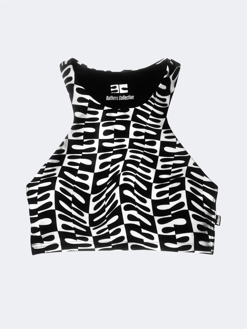 Womens Racerback Top Distorted